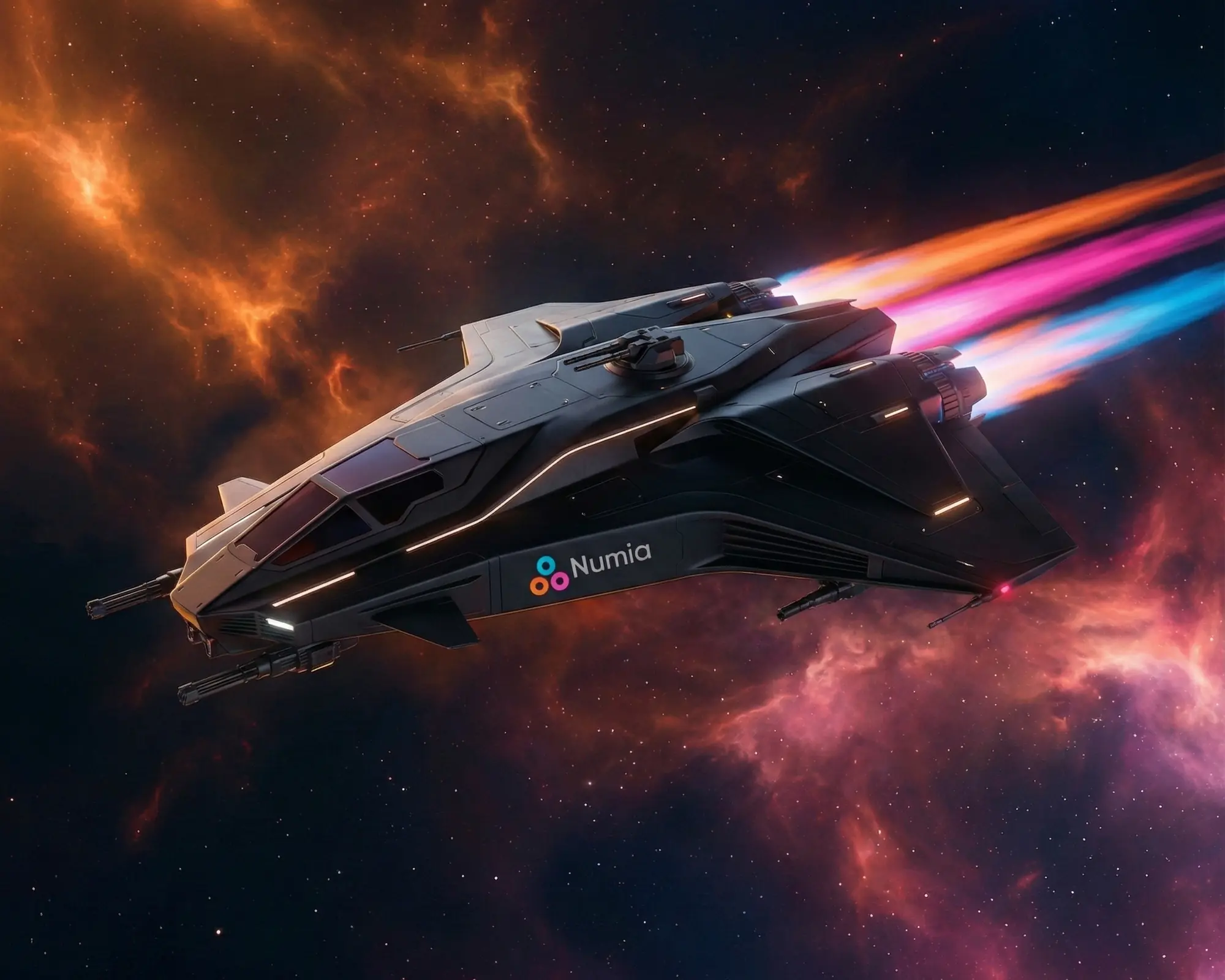 Numia spaceship
